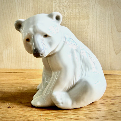 Lladro brillo polar - lladro, bear
