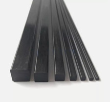 Black Carbon Fiber Solid