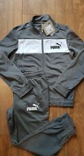 Junior Boys Girls Puma Tracksuit Youth Age 7/8/9/10/11/12/13/14/15/16 RRP £45