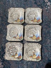 Set Of 6 Empire Ware Small Art