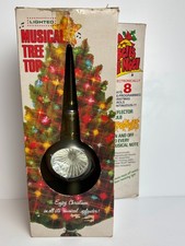 Vintage Lighted Musical Tree