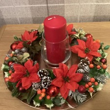 Christmas table centrepiece