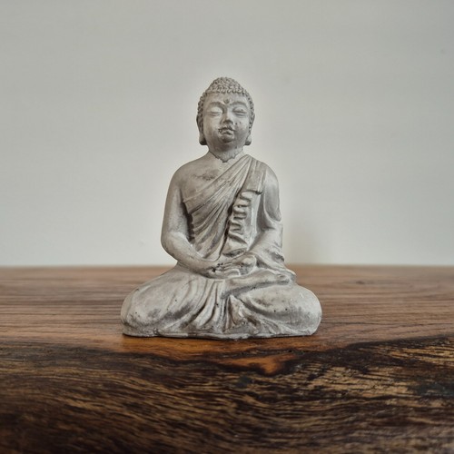 Cast stone buddha - stone,