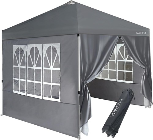 Gazebo with sides wheeled - gazebo,
