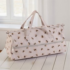 Long Knitting Bag Bee Design