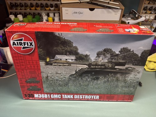 Airfix m36b1 gmc tank - airfix,