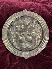 Huge Antique Solid Brass Front