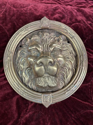 Huge antique solid - solid, brass