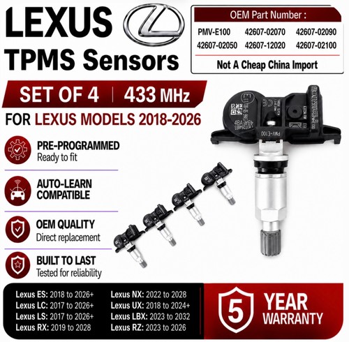 Lexus toyota tpms - lexus, tyre
