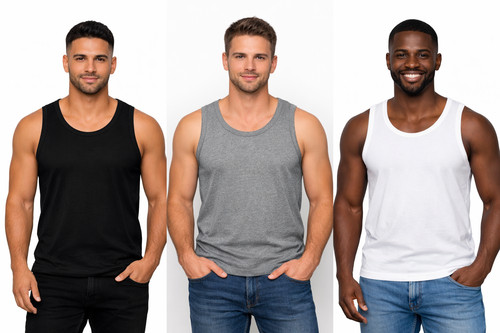Men cotton tank vest - men’s,