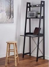 Ladder Work Desk 2 Shelves