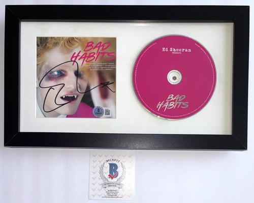 Sheeran signed bad habits - bad,