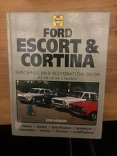 HAYNES FORD ESCORT AND CORTINA PURCHASE AND RESTORATION GUIDE MK 1 AND MK 11 MOD