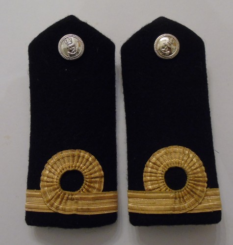 Royal navy officer epaulettes - officer,