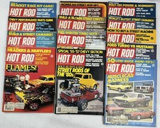 Vtg HOT ROD Magazines Lot Of