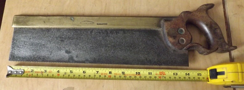 Vintage inch brass backed - 14,
