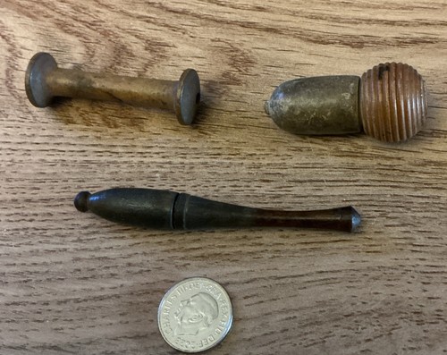 Three antique victorian hand - three,