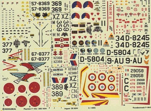 Modeldecal md043 raf jaguar - modeldecal,