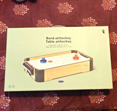 Table top air hockey game - table-top,