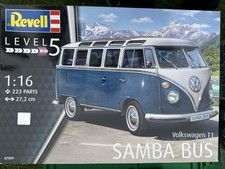 Revell 07009 Volkswagen T1 Samba Bus Model Kit 1:16 Scale
