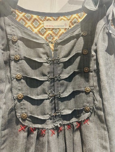 Odd molly pinafore pinstripe - odd,