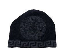 VERSACE men’s Wool Black