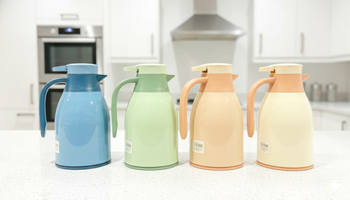 Glass vacuum flask thermos jug - flask,