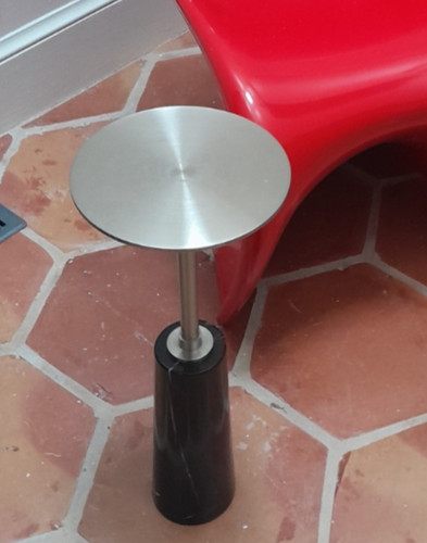 Interlude side table black - table,