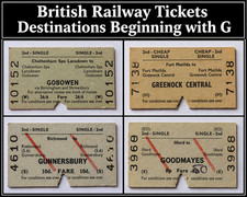 British Railway Ticket