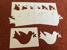 Peace Dove Bird Iris Folding