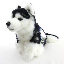 Faithful Friends Siberian Husky Puppy Dog Plush Soft Toy Animal Teddy Gift 22cmH