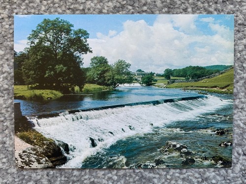 The weir above linton - weir,