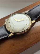 9ct gold Longines Vintage watch gents