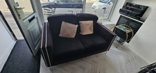Black Limited Edition NEXT 2 Seater Sofa