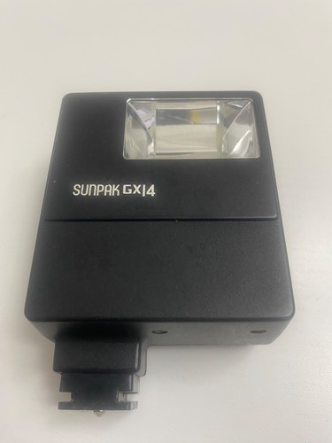 Sunpak gx14 flash - sunpak,