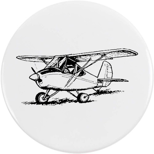 Microlight aircraft button - 'microlight, aircraft'