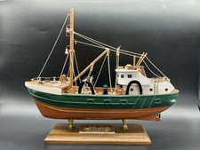 Vintage Wooden Model Fishing