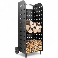 Log Holder Basket Wagon Extra