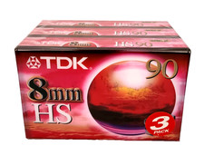 Tdk 8mm p5 90hsen - tdk, p5-90hsen