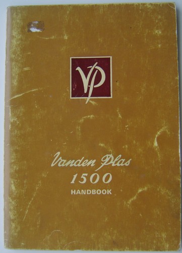 Vanden plas 1500 original - 1500,