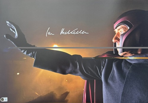Ian mckellen signed men - signed, x-men