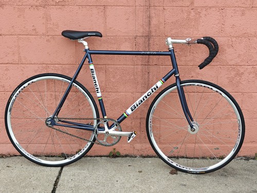 Bianchi pista track - pista, fixed
