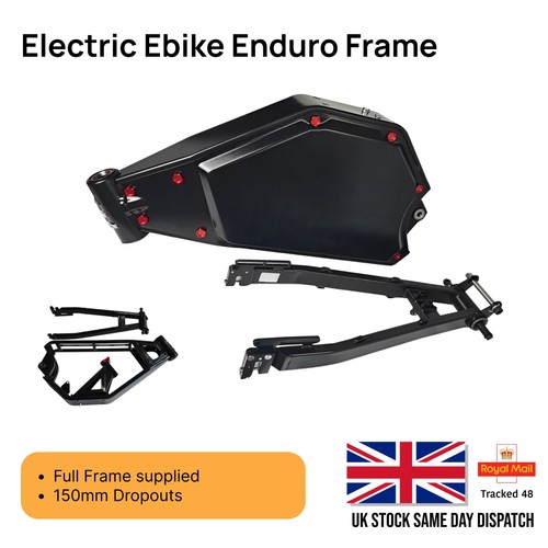 Full suspension enduro ebike - full,
