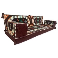 Spirit Home Interiors Bohemian Style Kilim Sofa Set Arabic Majlis Seating