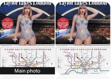 Taylor Swift Tour LDN Tube Map