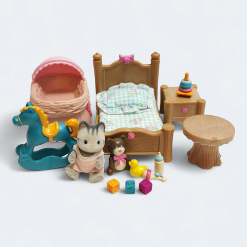 Dollhouse baby toddler bedroom - baby,
