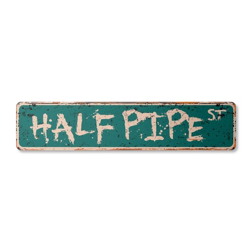 Half pipe vintage - half,