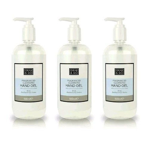 3pk 500ml antibacterial hand - 3pk,