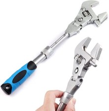 Multifunction 5 In 1 Adjustable Rotating Head Ratchet Wrench Manual Service Tool