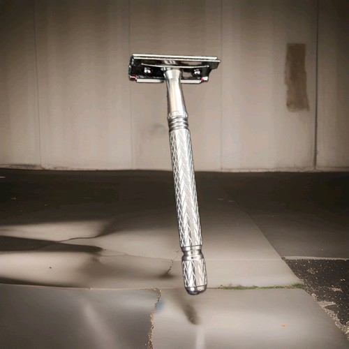 Double edge safety holder - double,
